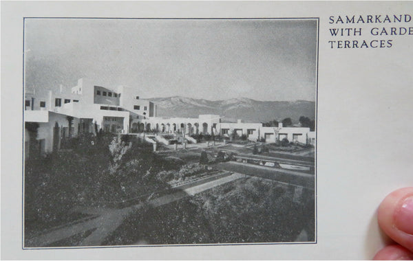 Samarkand Hotel Santa Barbara California c. 1922 pictorial promo booklet