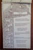 The Poet's Calendar for 1892 Longfellow Pope Chaucer pictorial desk calendar