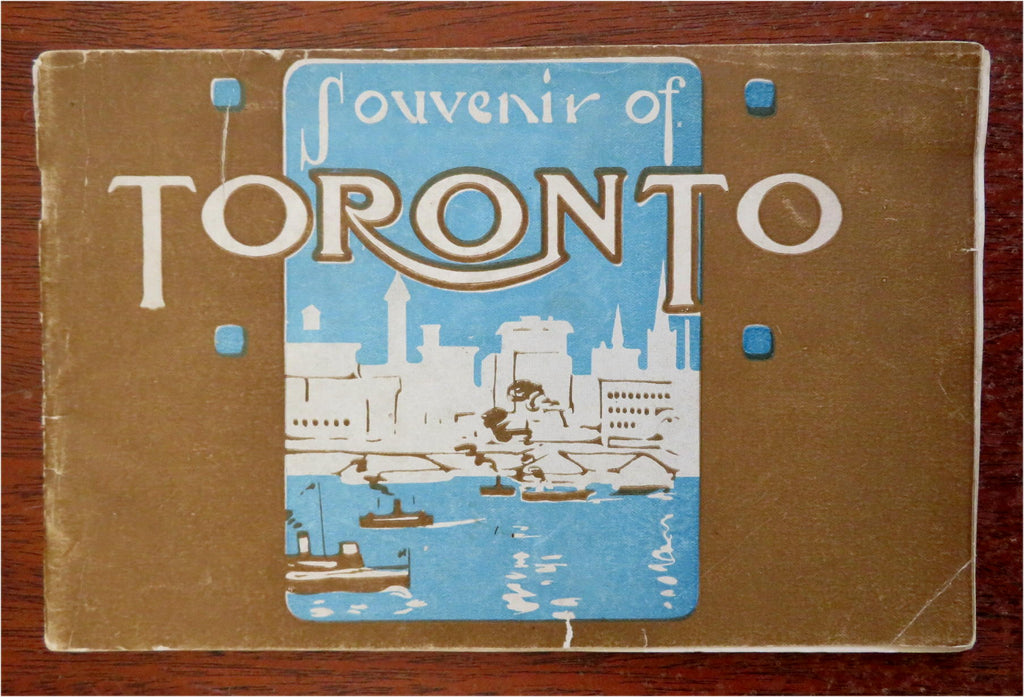 Toronto Canada Souvenir Travel Album c 1910 pictorial book baseball street views