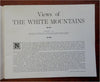 White Mountains New Hampshire Travel Souvenir 1908 pictorial tourist book
