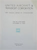 Boeing United Aircraft & Transport Corp. 1929 Rare 1st annual stockholder report