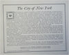 New York City Manhattan Souvenir Album 1907 tourist book street scenes & views
