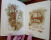 Souvenir Greeting Books Christianity Poetry Condolence c. 1910's Lot x 4 books