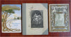 Christian Gift Books Night Pilgrims Psalms Happiness 1889-1902 lot x 3 books