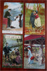 Romance & Love Post Card Lot x 80 Souvenir Keepsakes c. 1910 ephemera lot