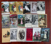 Romance & Love Post Card Lot x 80 Souvenir Keepsakes c. 1910 ephemera lot