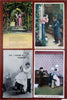 Romance & Love Post Card Lot x 80 Souvenir Keepsakes c. 1910 ephemera lot