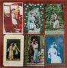 Romance & Love Post Card Lot x 80 Souvenir Keepsakes c. 1910 ephemera lot