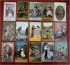 Romance & Love Post Card Lot x 80 Souvenir Keepsakes c. 1910 ephemera lot