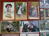 Love & Humor Romance Post Card Lot x 80 Souvenir Keepsakes c. 1910 ephemera lot