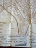 Utrecht Netherlands Tourist City Plan c. 1920 large folding travel brochure