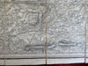 Turnbridge Wells England British Isles c. 1871 Wyld lg. linen backed boxed map