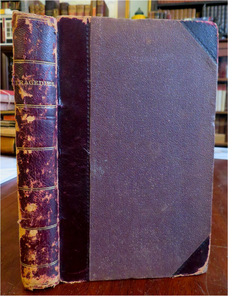 British Plays Revolutionary War Period Shakespeare 1780's leather book 23 plays
