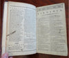 British Plays Revolutionary War Period Shakespeare 1780's leather book 23 plays