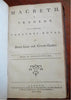 British Plays Revolutionary War Period Shakespeare 1780's leather book 23 plays