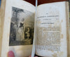 Mother's Assistant Juvenile Periodical Jan - Dec 1848 pictorial leather book