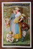 Times Almanack for 1878 Calendar Monarchs Postal Info Coinage Chromolithography