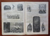 Stanley & Livingstone meeting Nast Tammany tiger cover Harper's 1872 full issue
