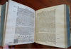 Harmonia Evangelica 1700 Life of Jesus Christ Le Clerc Latin 1713 J.G. Olearus