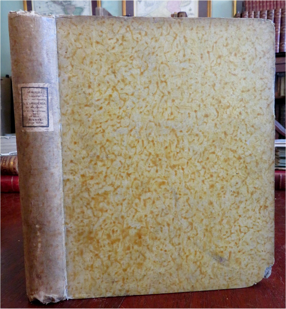 French Royal Academy Ancient History Augustus Rome Carthage 1884 rare book maps
