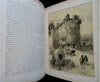 Normandy Old France Rouen Mont St. Michel 1880 Robida illustrated leather book