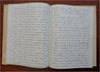 Massachusetts State Government 1888 Official Hand written Year book all names!