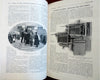 La Nature French Scientific Review Arts 1908 Illustrated rare 2 vol. leather set
