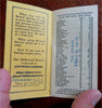 Bristol's Limousine Service California Travel Booklet Road Map c. 1920's promo