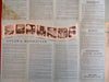 New York City Manhattan Brooklyn 1950-53 pictorial city plan tourist map