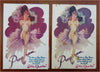Follies Parisienne Lou Walters Showgirls Souvenir Program 1948 Lot x 2 leaflets