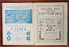 New York Hippodrome Souvenir Book 1911 pictorial promo booklet w/ music