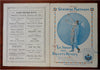 New York Hippodrome Souvenir Book 1911 pictorial promo booklet w/ music