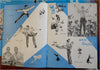 Ice Capades Ice Skating Performances 1950-1975 Lot x 8 fun souvenir programs