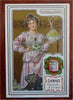 Liebig's Fleisch-Extract splendid art nouveau food Mucha-type set x6