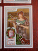 Liebig's Fleisch-Extract splendid art nouveau food Mucha-type set x6