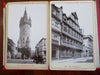 Frankfurt Germany Tourist Souvenir Album 1887 street scenes architectural views