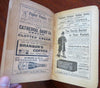London & Environs U.K. Railways 1910 travel guide w/ city maps Underground tube