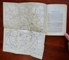 London & Environs U.K. Railways 1910 travel guide w/ city maps Underground tube