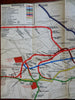 London & Environs U.K. Railways 1910 travel guide w/ city maps Underground tube