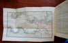 Spain Portugal Geographical Dictionary 1826 Dr. de Minano fine rare 10 vols maps