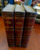 British Quarterly Review News Travel & Discoveries 1816-19 leather 3 vol. set