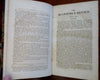 British Quarterly Review News Travel & Discoveries 1816-19 leather 3 vol. set