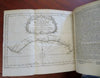 West Africa Senegal 1747 Age of Exploration voyages rare book w/ 20 maps & views