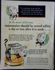 Art Deco era Delineator society magazine 1933 Feb. color comic strips