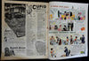 Art Deco era Delineator society magazine 1933 Feb. color comic strips