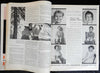Art Deco era Delineator society magazine 1933 Feb. color comic strips