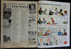 Art Deco era Delineator Magazine 1933 comic strips cartoons ads fashion glamour