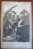 Crime engravings mail Robbery Forgery Smuggling suicide c. 1760-90 lot 9 prints