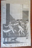 Crime engravings mail Robbery Forgery Smuggling suicide c. 1760-90 lot 9 prints