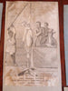 British Crime & Punishment Engravings Jails Chains c. 1760-90 lot x 8 prints